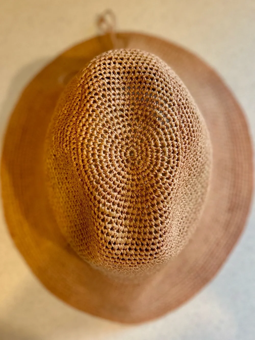 Helen Kaminski 100% Raffia Sun Hat Adjustable Rollable One-Size Luxury - Picture 9 of 9